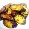 ナスのしょうが焼き風